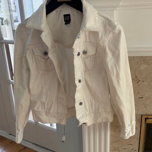 GAP Women’s White Denim Jacket